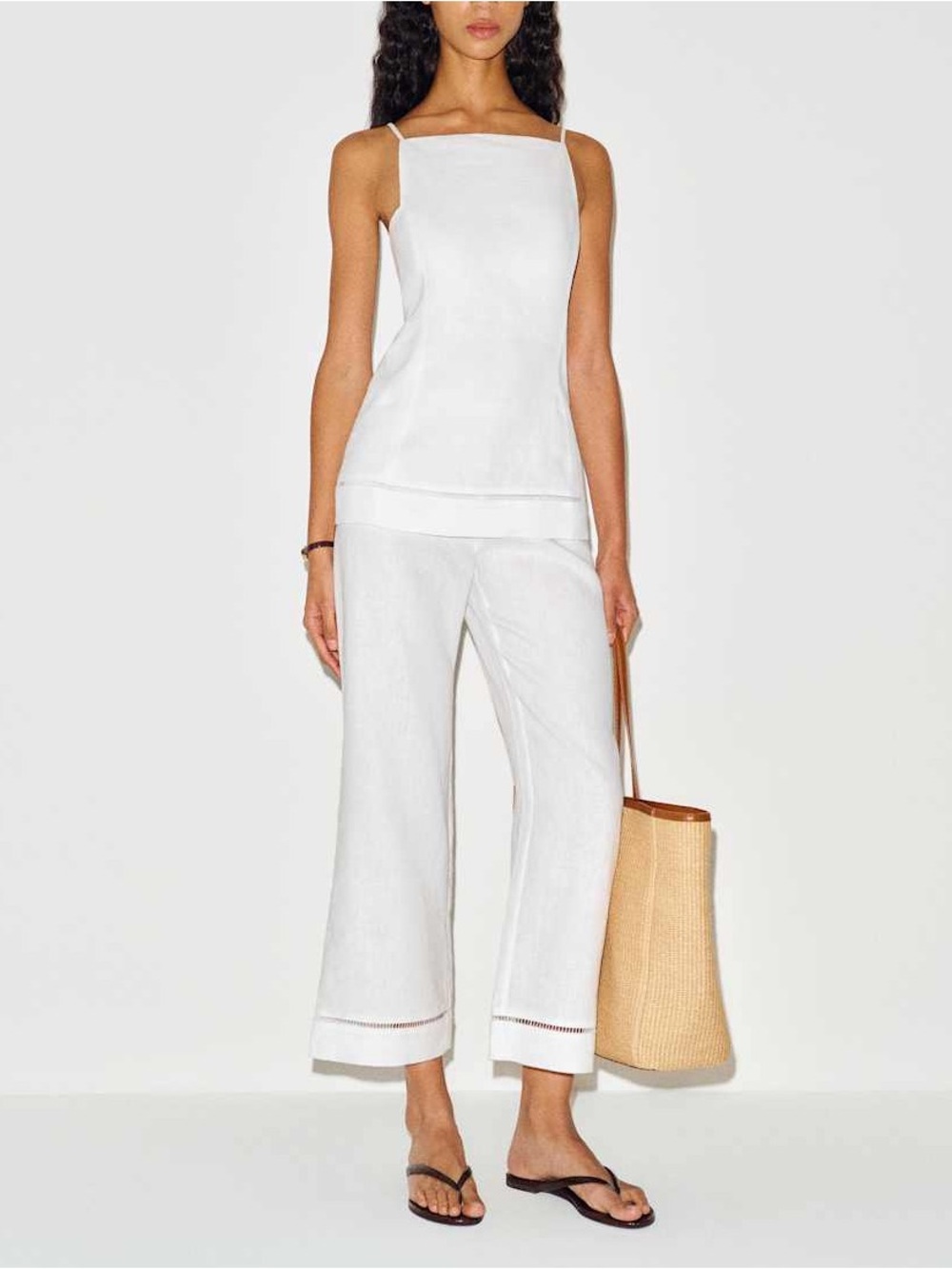 Reformation Cailea Linen Two Piece Size 2